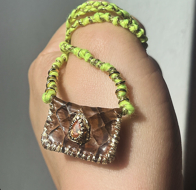 Collection Wild Magic - Collier Yellow Stone