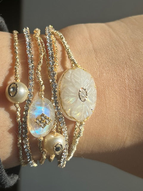 Collection Automne 2024 - Bracelet Focus on Luck Pierre de Lune