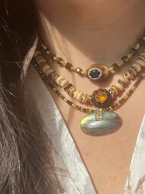 Summer Turquoise - Collier Sonar