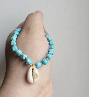 Summer Turquoise - Collier turquoise Caury