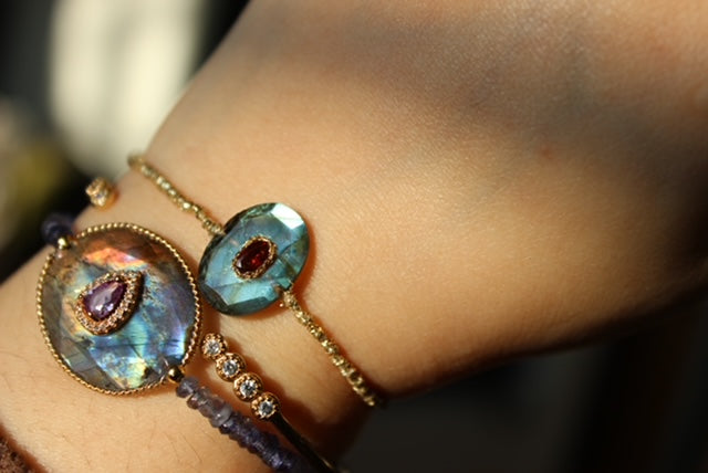 Collection Aura Cosmique - Bracelet Aurore Boréale