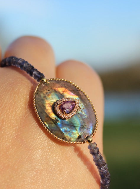 Collection Aura Cosmique - Bracelet Aurore Boréale