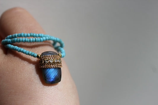 COLLECTION SUMMER 2026 -  collier Willy Labradorite