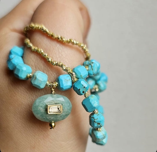 Summer Turquoise - Collier Forest