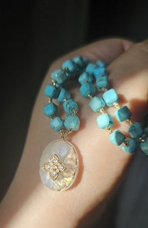 Summer Turquoise - Collier Marah