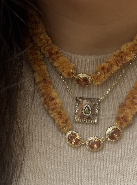 Collection Winterized Mood - Collier Fluffy