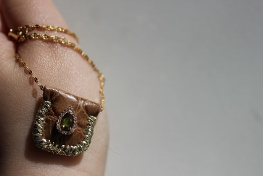 COLLECTION WILD MAGIC - Collier Vintage Brown