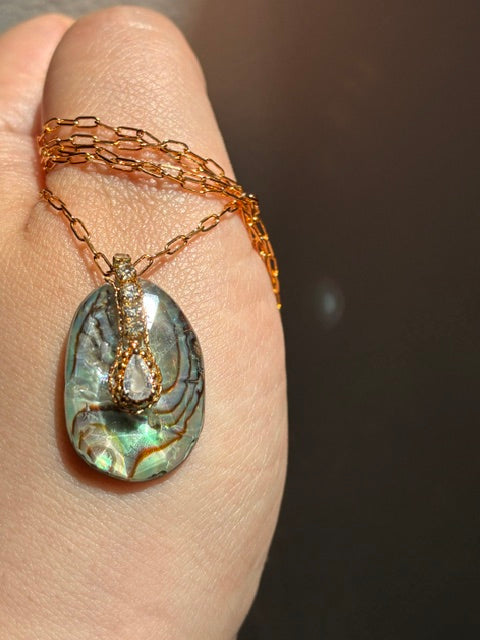 Collection Summer 2026 - Mermaid dream Sautoir Thaïs Zircon