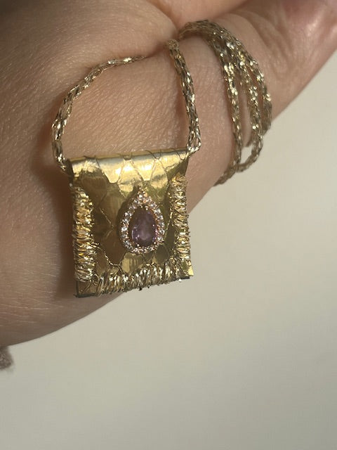 Collection Wild Magic - Collier Viny Gold