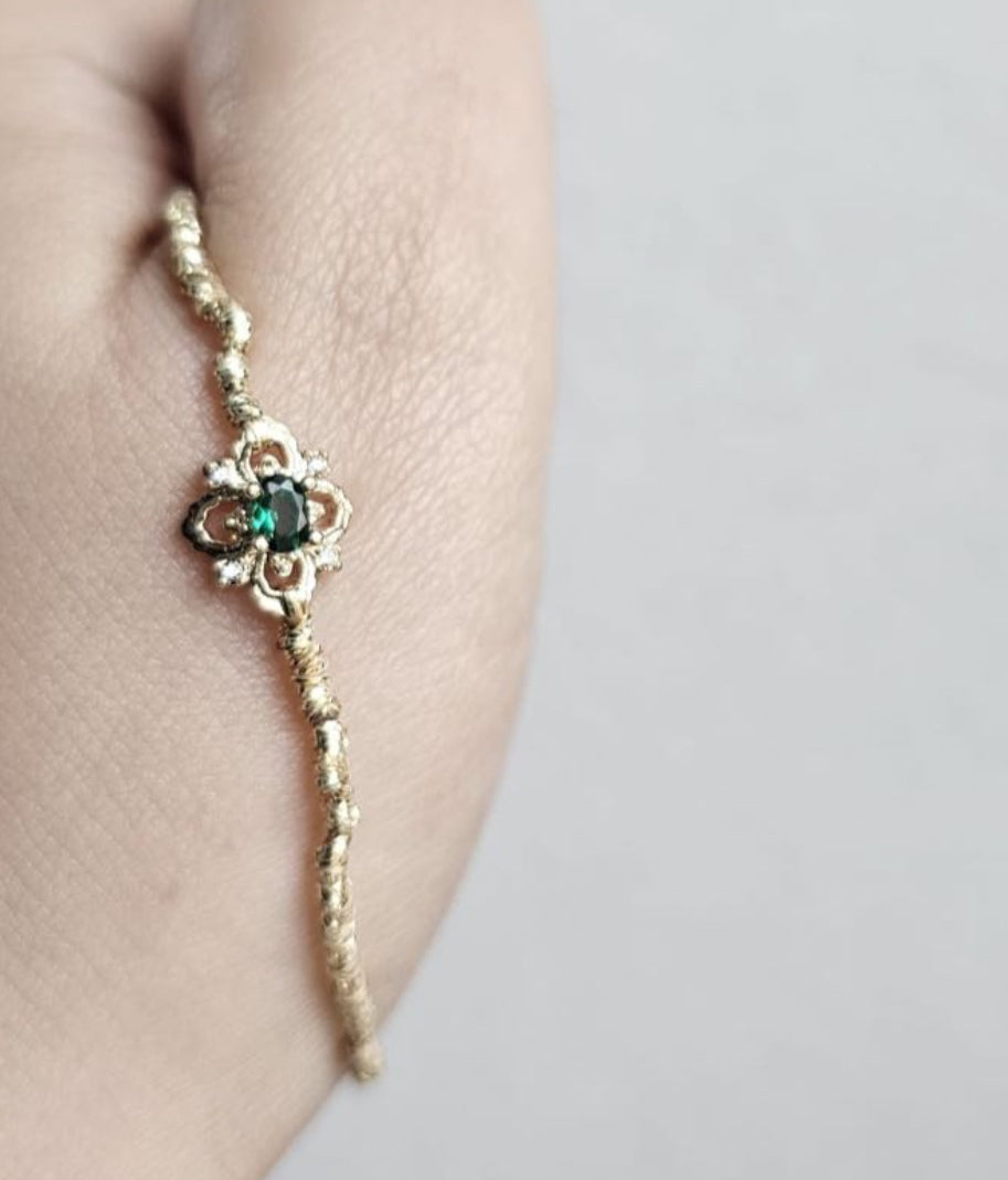 Mini Précieux - Bracelet Lila Vert